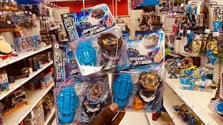 BEY HUNTING: We found MIRAGE FAFNIR F6, DEMISE DEVOLOS D6, & RAID LUINOR L6 || Hasbro Wave 2