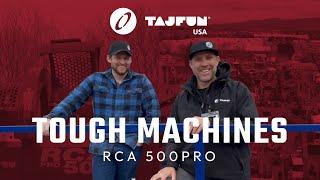 Use full potential of your wood. Meet RCA 500 Pro - Tajfun USA