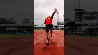 Standing Start behind  #100m #running #trackandfield #trainingdiaries