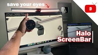 My Desk Top Monitor Light Setup | Benq Halo ScreenBar Review