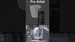 How to use bridge edge loop to create cup handle like object in blender