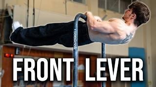 Front Lever PRO Tips from Nathan Bosech That Actually Work