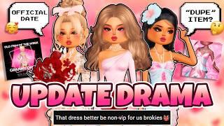 Dress to Impress VALENTINE'S DAY UPDATE Release Date CONFIRMED | New Set & Lana Quest? #dtiupdate