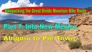 The GDMBR: Part7- Into New Mexico