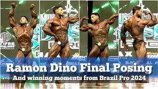 Ramon Dino Best Posing - Brazil Pro 2024 LIVE - Award ceremony ( English Subtitles)