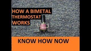 How Does a Bimetal Thermostat Work?