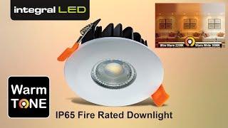 Integral LED WarmTone Fire Rated Downlight