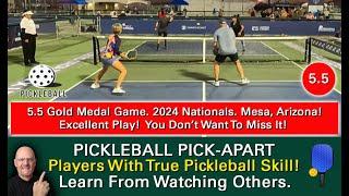 Pickleball! Why Are These Players So, So Good? It's Worth Your Time Watching To Find Out!