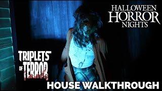 Triplets of Terror Haunted House | Halloween Horror Nights 33 at Universal Orlando