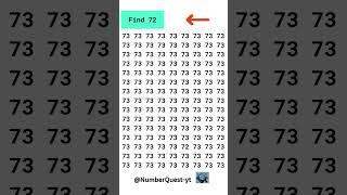 Only Geniuses Can Spot the Odd Number Out! |  356