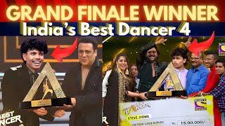 India’s Best Dancer 4 | Grand Finale Winner Confirmed | Shocking Winner | @kashafiman