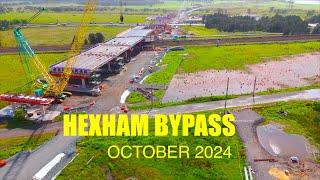 Hexham Bypass construction update NSW Hunter Australia