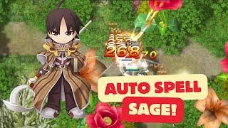 MORE BOLTS WITH CD IN MOUTH!! | Auto Spell Sage 2.0 | Ragnarok Online Pre-Renewal