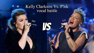 KELLY CLARKSON Vs. P!NK - Vocal Battle (C#3 - C6 - D6 | Feat. @vocalsbycyrus)