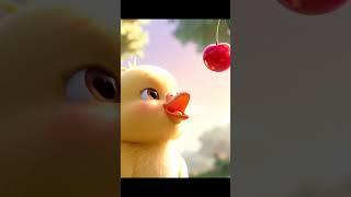 Tiny Duckie & Capybara: Cherry Adventure | Cute 3D Animated Animal Story for Kids