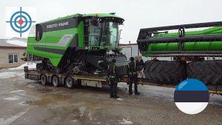 Eesti esimese Deutz-Fahr C7206 TS kombaini saabumine