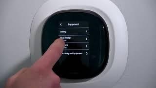 ecobee Pro Heat Pump Settings (5 or 5)