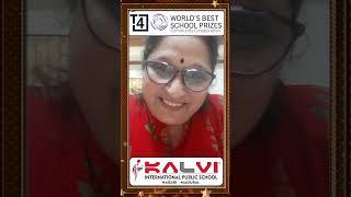 VOTE FOR KALVI | T4 Education - Worlds best school Prizes | Community Collaboration | Social Worker