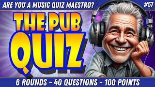 Can You ACE These MUSIC QUIZ Questions? | MUSIC TRIVIA PUB QUIZ!