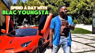 Spend a day w/Blac  Youngsta in LA (late post)
