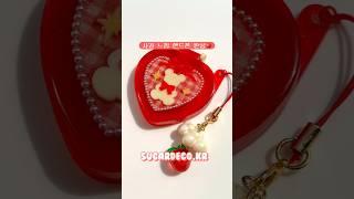 사과처럼 예쁜 하트 핸드폰 몰드신상 수제몰드 업뎃 #레진아트 #몰드 #하트몰드 #resincrafts #siliconmoldes