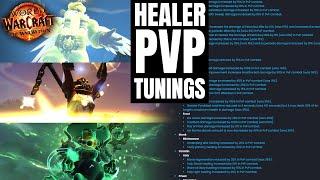 WEAK HEALERS GET BIG BUFFS! - Tuesday PvP Tunings - WoW The War Within 11.0.2 PvP