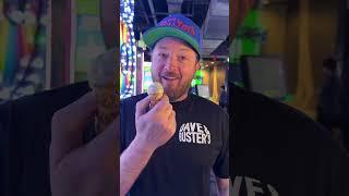 NEW power tap pretzel dog at Dave & Buster’s