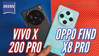 OPPO FIND X8 PRO vs VIVO X200 PRO. ЛУЧШИЙ ФОТОФЛАГМАН из КИТАЯ