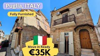 Move in Ready GROUND FLOOR Home for Sale in Puglia ITALY with lots of Character, Close to Beaches