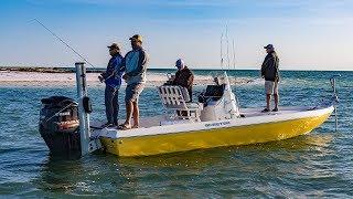 New Port Richey Fishing the Flats for Redfish and Sharks