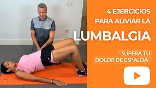 Lumbalgia: 4 ejercicios para aliviar el dolor lumbar | Fisioincorpore