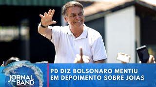 Polícia Federal diz que Jair Bolsonaro mentiu em depoimento sobre joias | Jornal da Band