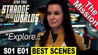 Star Trek: Strange New Worlds Episode 1 BEST SCENES – "Hit It". s01e01.