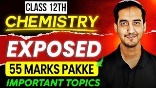 Most Important Topics |Chemistry Board Exam 2025 | Class 12| Sourabh Raina
