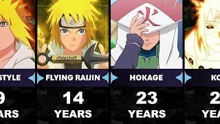 Evolution Of Minato Namikaze