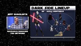 Star Wars Dark Side baseball lineup