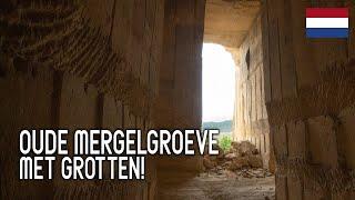 Oude Mergelgroeve met kilometers aan grotten!!