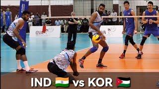 INDIA vs KOREA | AVC Men's Tokyo Volleyball Qualification 2020 |Ajith lal | Jerome vineeth | Amit gu