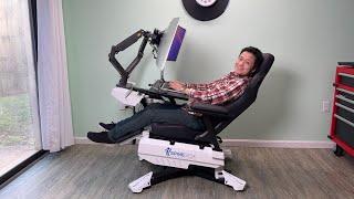 SpineDesk Electric Recliner Workstation Full Review and Installation