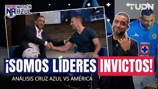  NACION AZUL: ¡GOLEADA al América  Y LÍDERES ABSOLUTOS!  Jean Duverger en la casa | TUDN