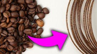 I made COFFEE 3D Printing FILAMENT