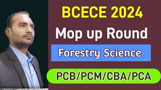 BCECE Mop up Round counseling 2024 || BCECE 2024 Mop up Round | PCB PCM PCMB CBA PCA MBA MCA Bfsc