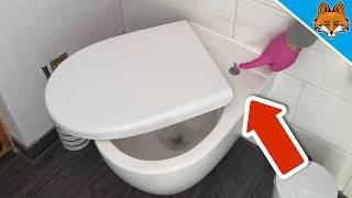 Сиденье для унитаза имеет функцию, о которой 99% НЕ знают(Удивительно)