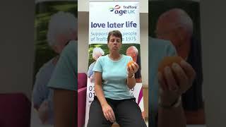 Light resistance exercises with Age UK Trafford