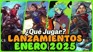 Así arrancamos!  Lanzamientos ENERO 2025  Nuevos juegos, MMORPG, Aventuras, survivors, ...