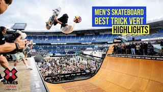 BEST OF Skateboard Vert Best Trick | X Games Japan 2023