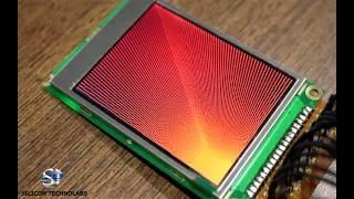 3.2 inch TFT graphic display using LPC2148