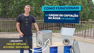 Caixas de Captação de Água para pequenos rios, riachos ou córregos da Hidreo® energy solutions