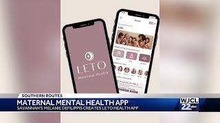 Savannah women creates Maternal Mental Health App