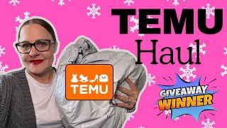 Temu Haul | Shocking Deals | Giveaway winner | Shop with me #temu #temumusthaves